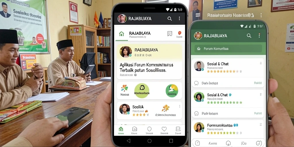 Antarmuka pengguna yang sederhana dan menarik di RAJABUAYA.