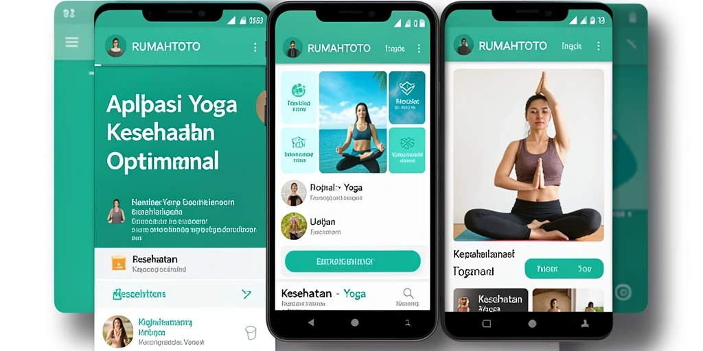 Screenshot antarmuka RUMAHTOTO dengan fungsi Yoga yang menarik