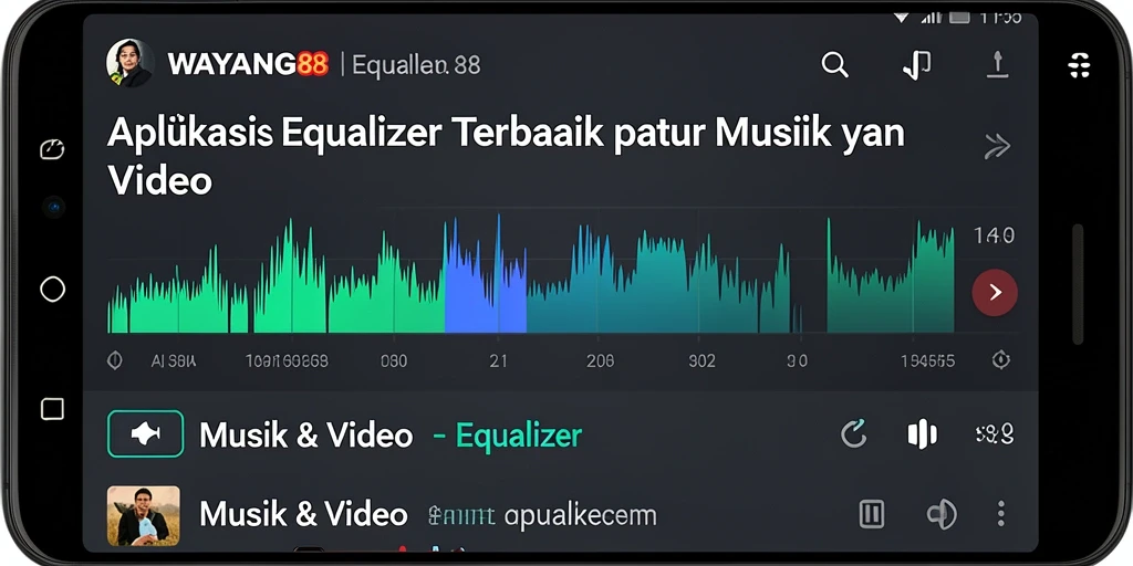 Antarmuka WAYANG88 yang intuitif dan menarik untuk pengguna Equalizer.