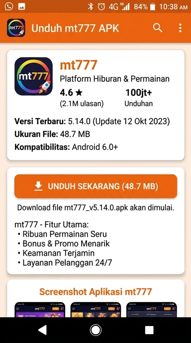 Panduan Lengkap Unduh dan Instal mt777 APK